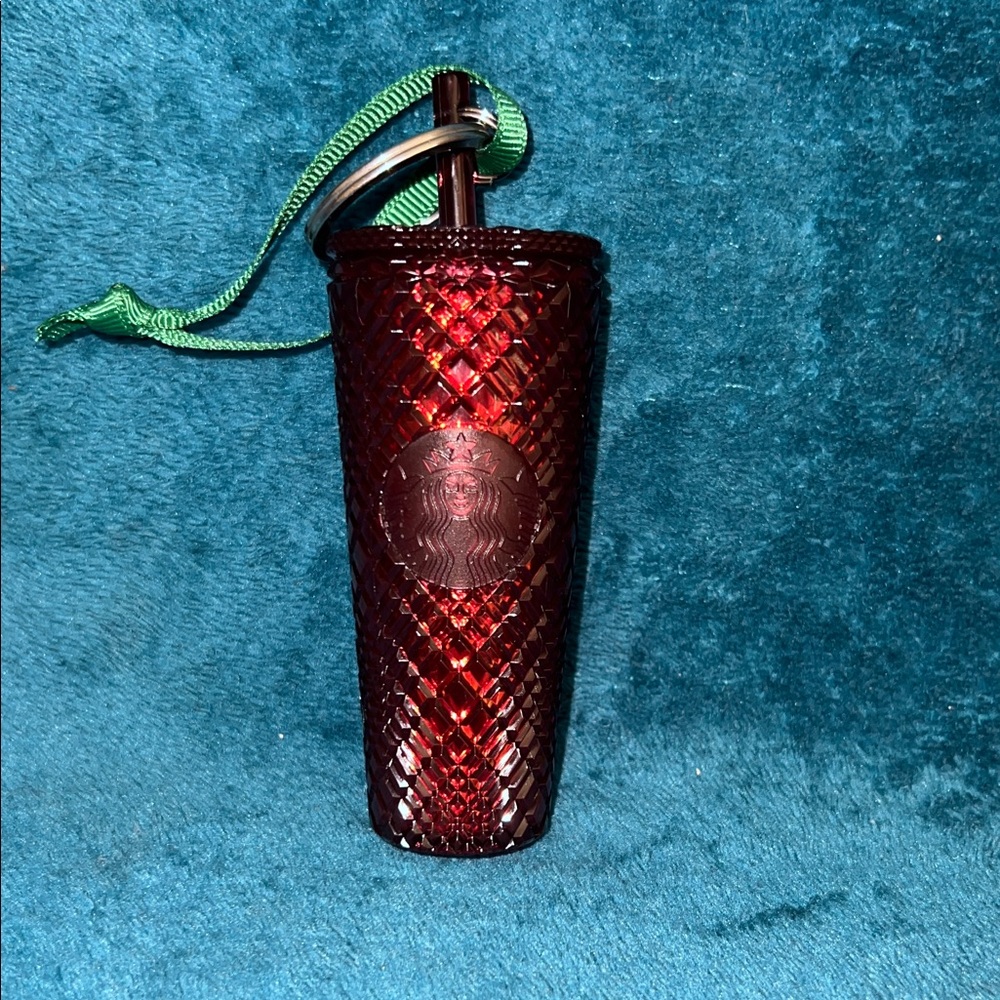 Starbucks Grid Textured Ornament